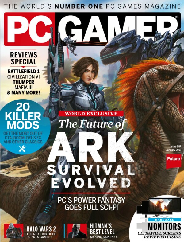 PC Gamer USA   Issue 287 January 2017 cover